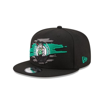 Green Boston Celtics Hat - New Era NBA Logo Tear 9FIFTY Snapback Caps USA3289140